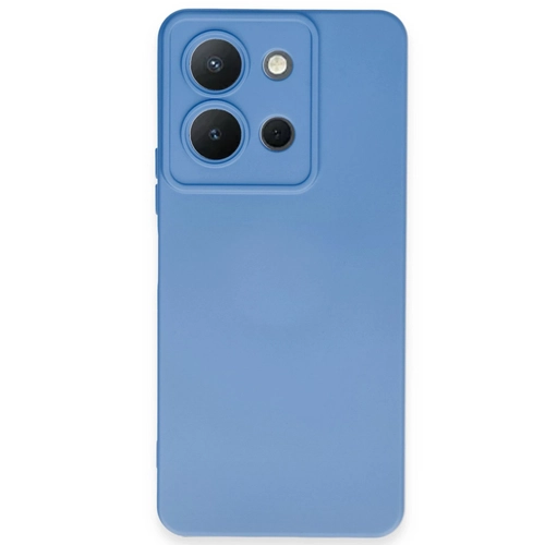Newface Vivo Y36 Klf Nano ii Kadife Silikon - Mavi