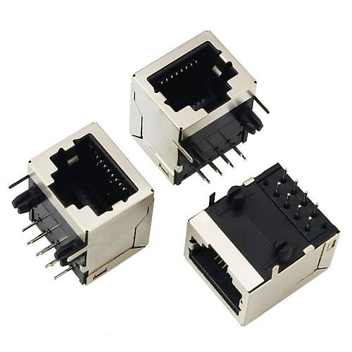 IC-266H-5 RJ45 ase PCB Ucu 90 RJ45 Konektr
