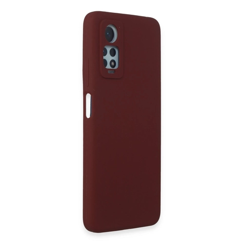 Newface Xiaomi Redmi Note 12 Pro 4G Klf Nano ii Kadife Silikon - Bordo