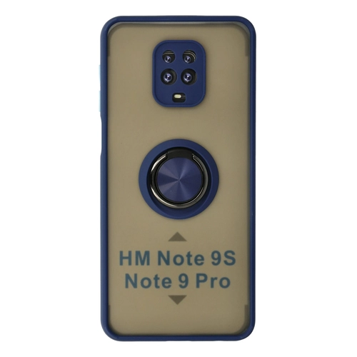 Newface Xiaomi Redmi Note 9 Pro Klf Montreal Yzkl Silikon Kapak - Lacivert