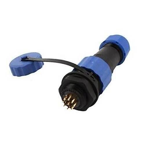 SD16 9 Pin 16mm Su Ge�irmez Konnekt�r Tak�m� - Panel Tipi