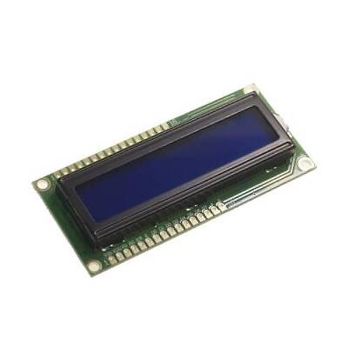 2X16 Lcd Display Çift Taraflı - Mavi