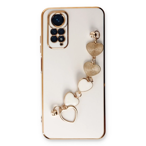 Newface Xiaomi Redmi Note 11 Klf Esila Silikon - Beyaz
