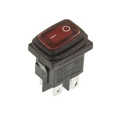 KCD1 Su Geirmez Ikl ON-OFF Anahtar 4 Pin