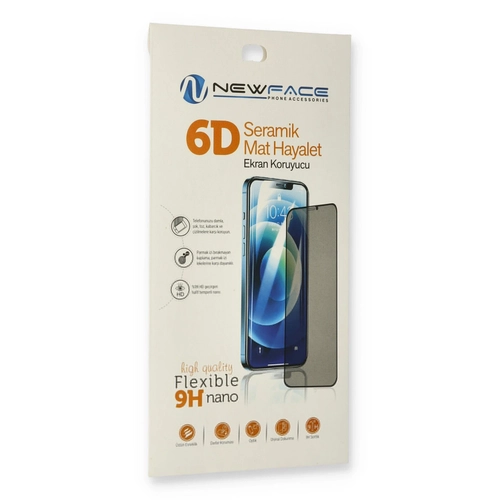 Newface Xiaomi Redmi 10 2022 6D Mat Seramik Hayalet Nano Ekran Koruyucu