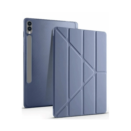 Newface Samsung Galaxy X610 Tab S9 FE Plus 12.4 Klf Kalemlikli Mars Tablet Klf - Lila