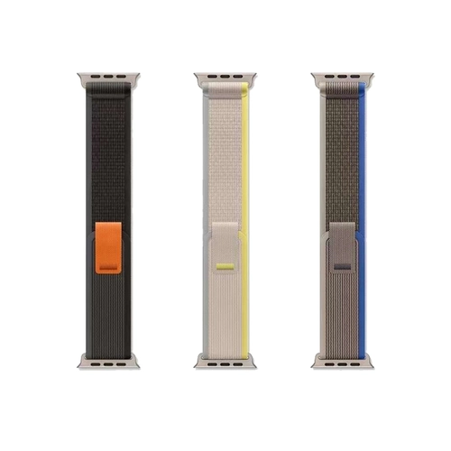 Newface Apple Watch 38mm Trail Kordon - Siyah-Gri