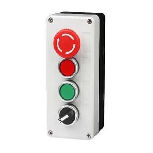 Acil Stop - Mandal Switch ve kili Push Buton Kutusu