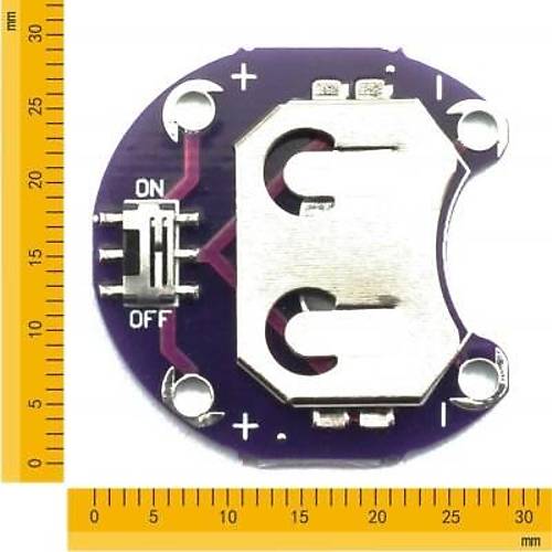 LilyPad Cr2032 Pil / Batarya Yuvas Modl