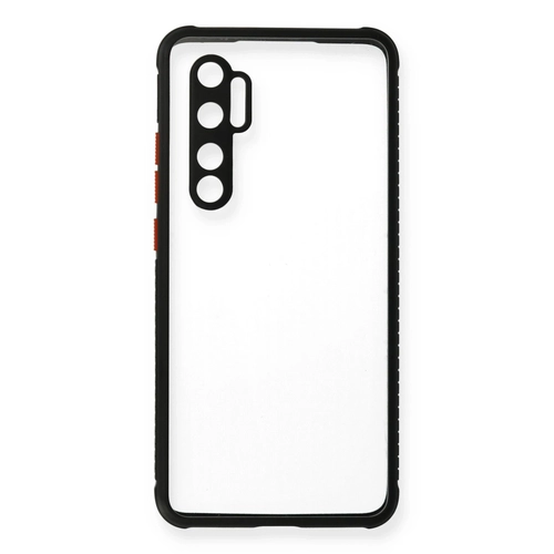 Newface Xiaomi Mi Note 10 Lite Klf Miami effaf Silikon - Siyah