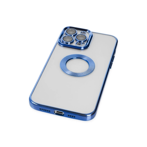 Newface iPhone 14 Pro Max Klf Slot Silikon - Mavi