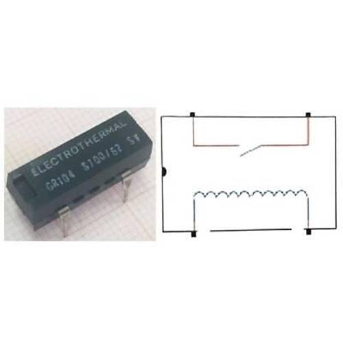 GR104 S700/62 5V Reed Rle Tek Kontak N/O 5VDC 0.5A