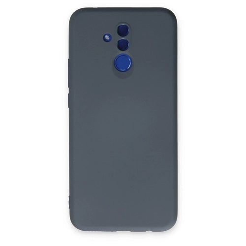 Newface Huawei Mate 20 Lite Klf Nano ii Kadife Silikon - Gri
