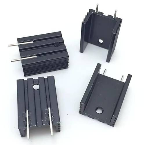 To-220 Metal Soutucu Heatsink 15x10x20mm 2 Pin 1 Adet
