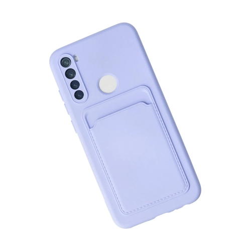 Newface Xiaomi Redmi Note 8 Klf Kelvin Kartvizitli Silikon - Lila