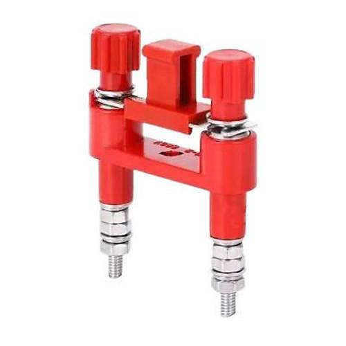 JY1-2 Terminal 660V 24A 62x47x13mm - Krmz