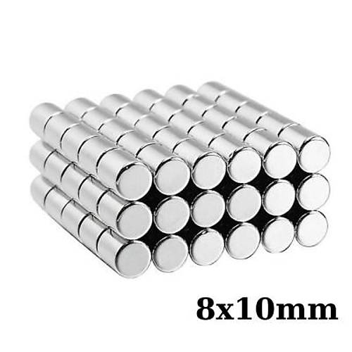 8x10mm Neodyum Gl Mknats - Neodim Magnet
