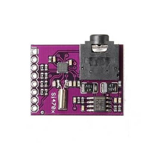 Si4703 Arduino FM Tuner Modl