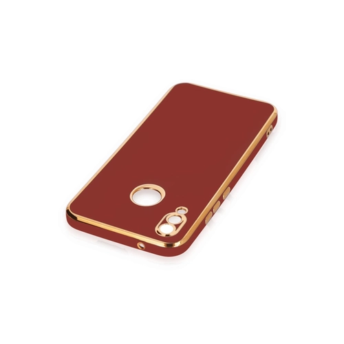 Newface Huawei P20 Lite Klf Volet Silikon - Krmz