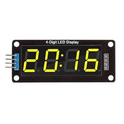 TM1637 4 Digit Led Display Saat Modl - Sar