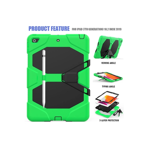 Newface iPad 10.2 (7.nesil) Klf Griffin Tablet Kapak - Yeil