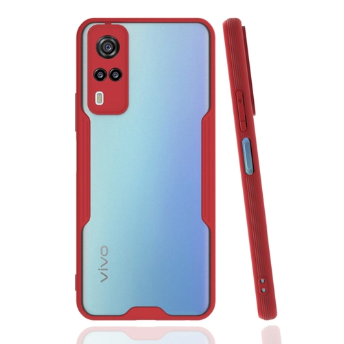 Newface Vivo Y53S Klf Platin Silikon - Krmz