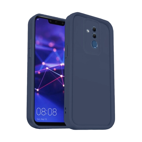 Newface Huawei Mate 20 Lite Klf Viera Silikon - Lacivert