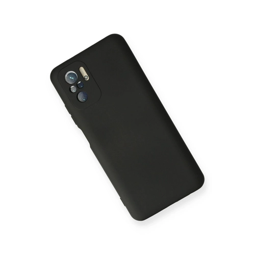 Newface Xiaomi Redmi Note 10 Klf Nano ii Kadife Silikon - Siyah