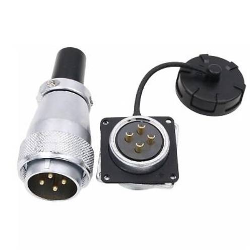 TPWS20 4 Pin 20mm Su Ge�irmez Konnekt�r Tak�m�