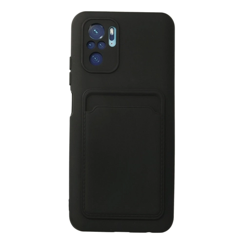 Newface Xiaomi Redmi Note 10S Klf Kelvin Kartvizitli Silikon - Siyah