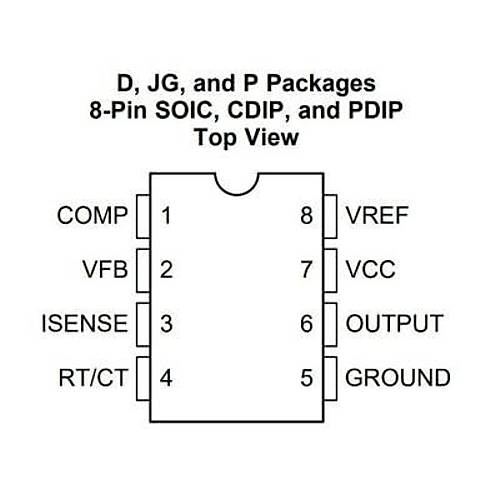 UC3845 SMD SO8 Entegre