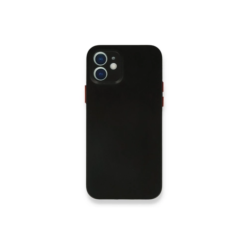 Newface iPhone 12 Mini Klf PP Ultra nce Kapak - Siyah