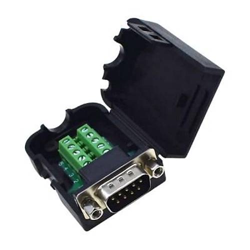 D-Sub DB9 9-Pin Erkek Terminal Block Adapt�r�