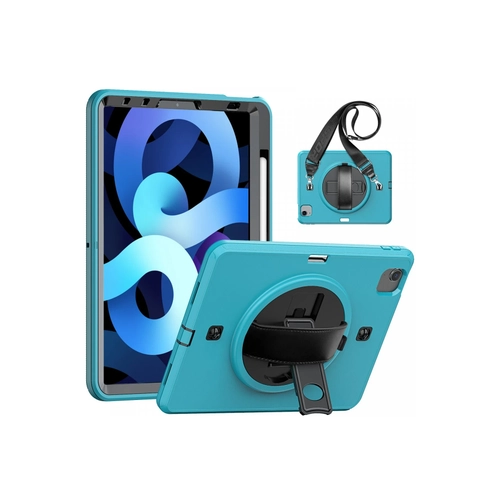 Newface iPad Pro 11 (2020) Klf Strap-C Otterbox Tablet Kapak - Mavi