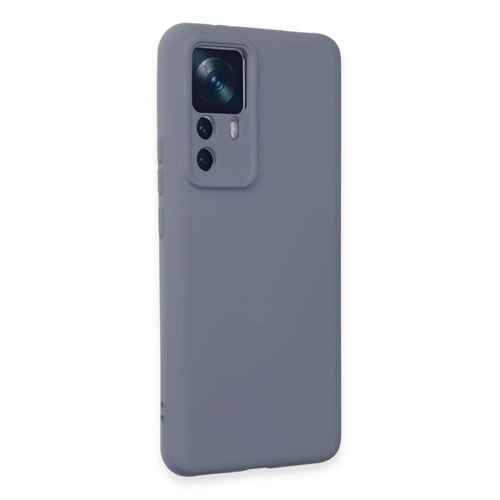Newface Xiaomi Mi 12T Pro Klf Nano ii Kadife Silikon - Gri