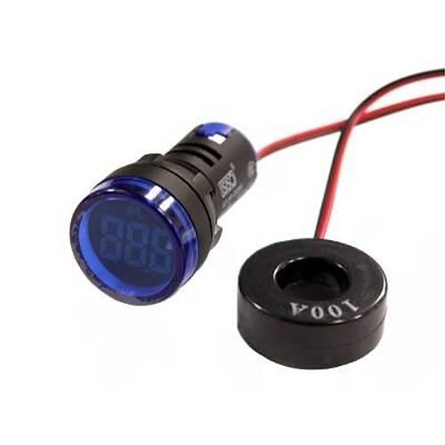 AD136-22DSA-M 100A Ampermetre - Mavi