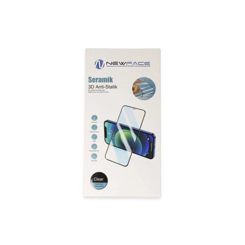 Newface iPhone 16 Pro 3D Antistatik Seramik Nano Ekran Koruyucu