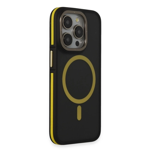 Joko iPhone 14 Pro Klf Rocky Magsafe Kapak - Siyah-Sar