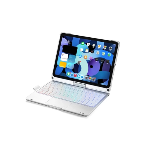 Newface iPad Pro 13 (2024) F13 ATS Klf Magic Dnen Klavyeli Tablet Klf - Gm
