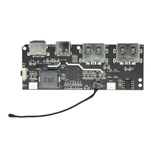 ift USB 5V 22.5W Led'li Micro Type-C Powerbank Modl