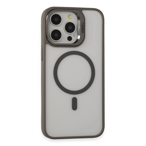 Joko iPhone 14 Pro Klf Roblox Lens Magsafe Standl Kapak - Titan Gri