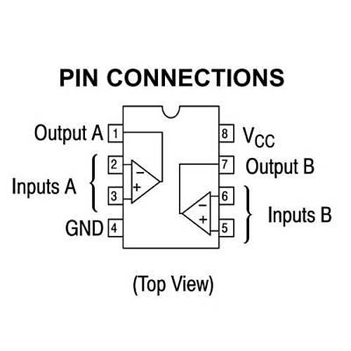 LM393 DIP8 Entegre