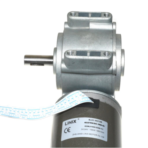 Linix BLDC Motor 63ZWN24-100-G/63WJ15G1030-11 DC 24V 100W 180r/min