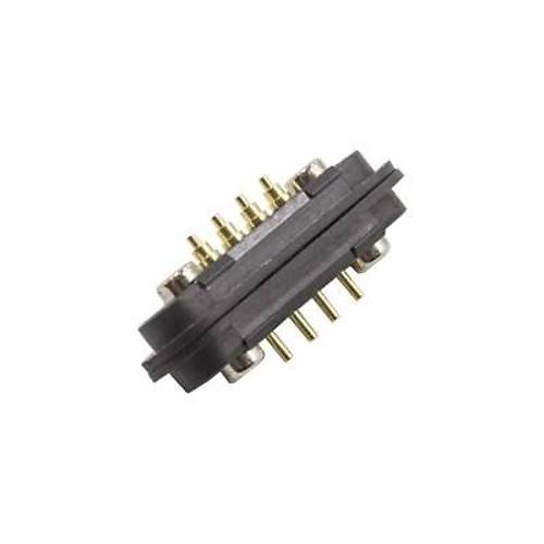 4-Pin 28x9mm Pogo Pin Manyetik Konnektr Takm