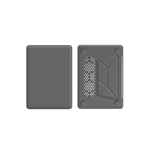 Newface Macbook Air 15 2024 Macbook Deri Kapak - Gri