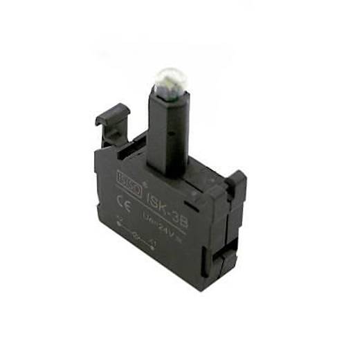 ISK-3B 24V Buton Ik Konta - Yeil