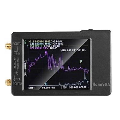NanoVNA-H 50KHz-900MHz Vektr A Spektrum Analizr