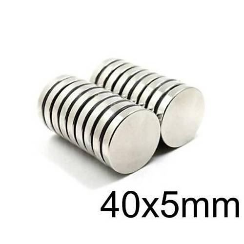 40X5mm Neodyum Gl Mknats - Neodim Magnet