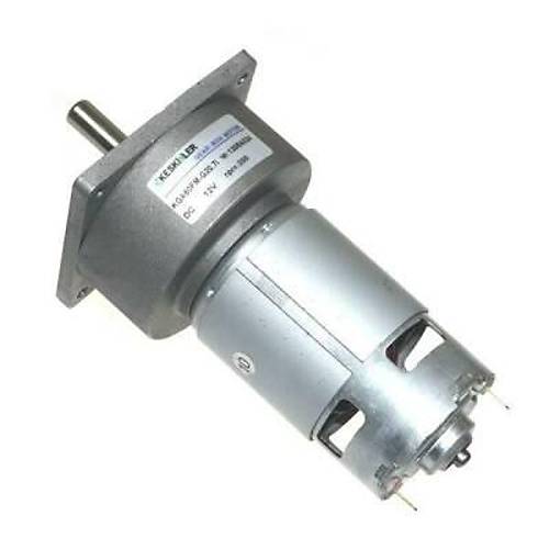 KGA60 12V 200Rpm 60mm Redktrl Flanl Dc Motor