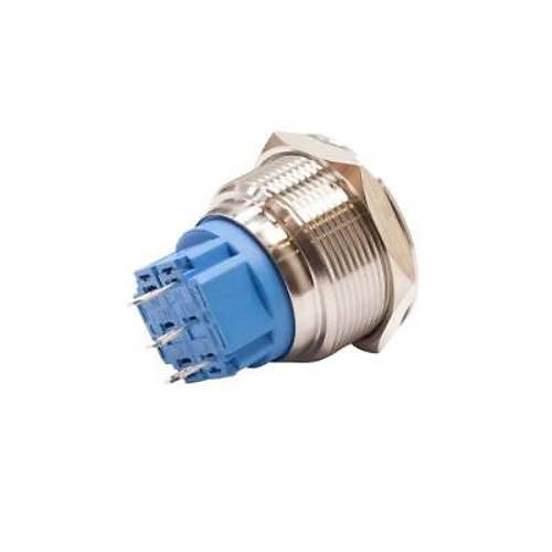 25B-P1 25mm Dz Yayl Metal Buton
